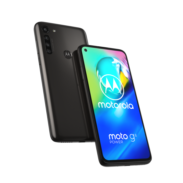 Motorola Moto G8 Power, Smoke Black.
