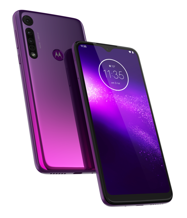 Motorola One Macro, Ultra Violet.