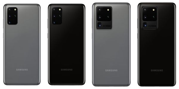 Samsung Galaxy S20+ ja Galaxy S20 Ultra -värit Suomessa.